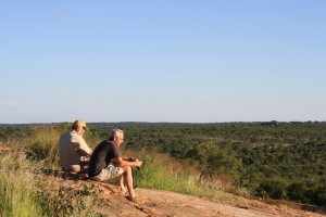 Matekenyane uitklimplek met een prachtig uitzicht over de Krugerpark jungle